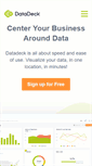 Mobile Screenshot of datadeck.com